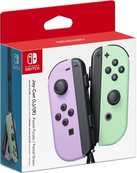Набор из двух контроллеров Nintendo Joy-Con Сontrollers (Pastel Purple/Pastel Green)