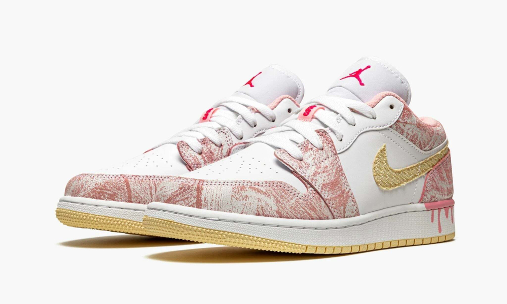 Air Jordan 1 Low GS "Paint Drip"