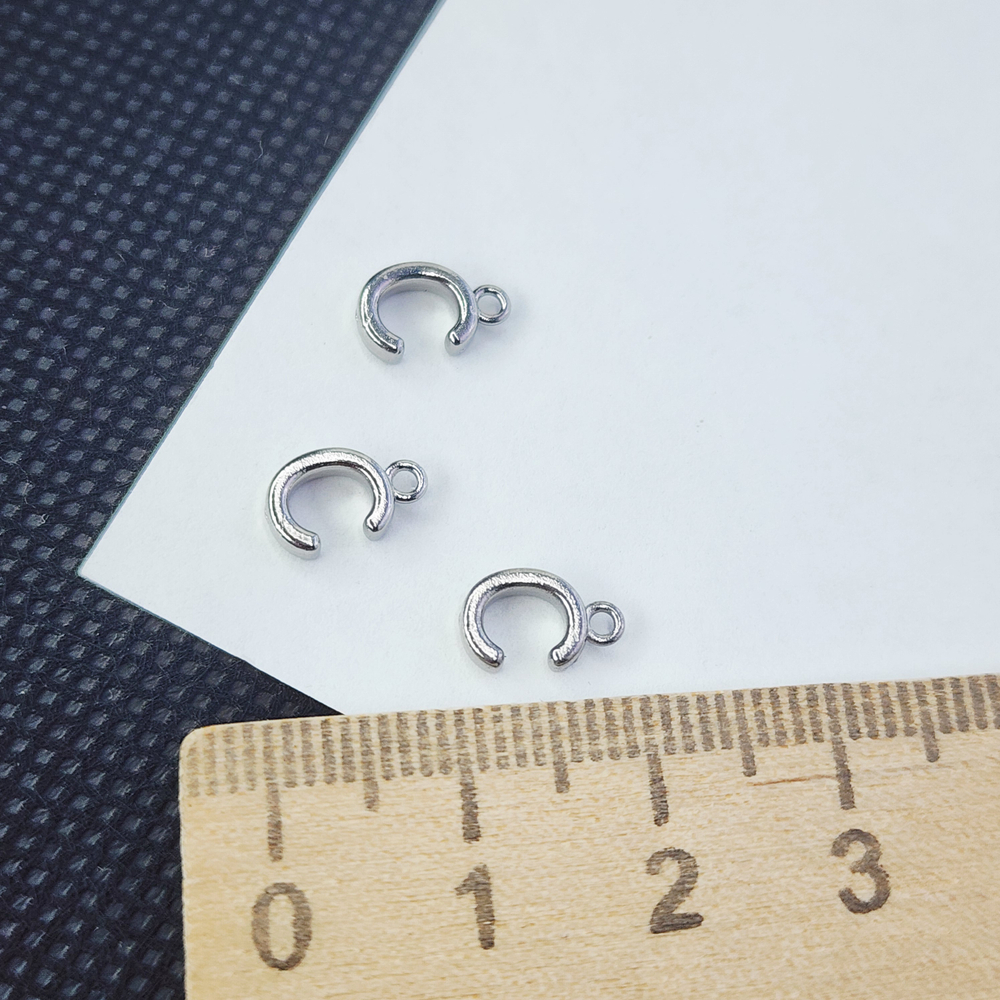 Буква "С", сталь, 9мм, литера, алфавит