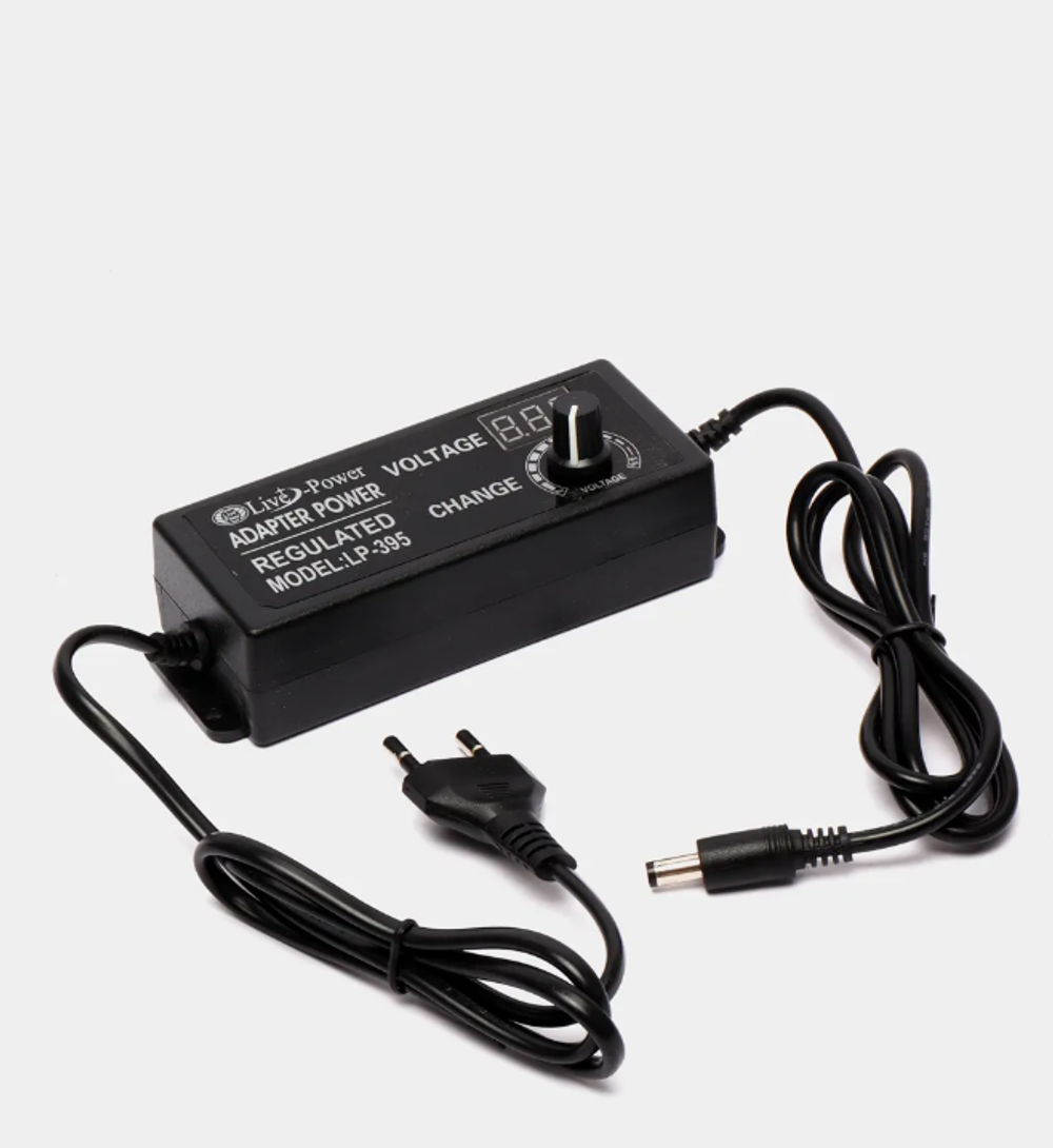 Адаптер LivePower LP395 регулируемый (3-24v/3A/DC5.5мм.)