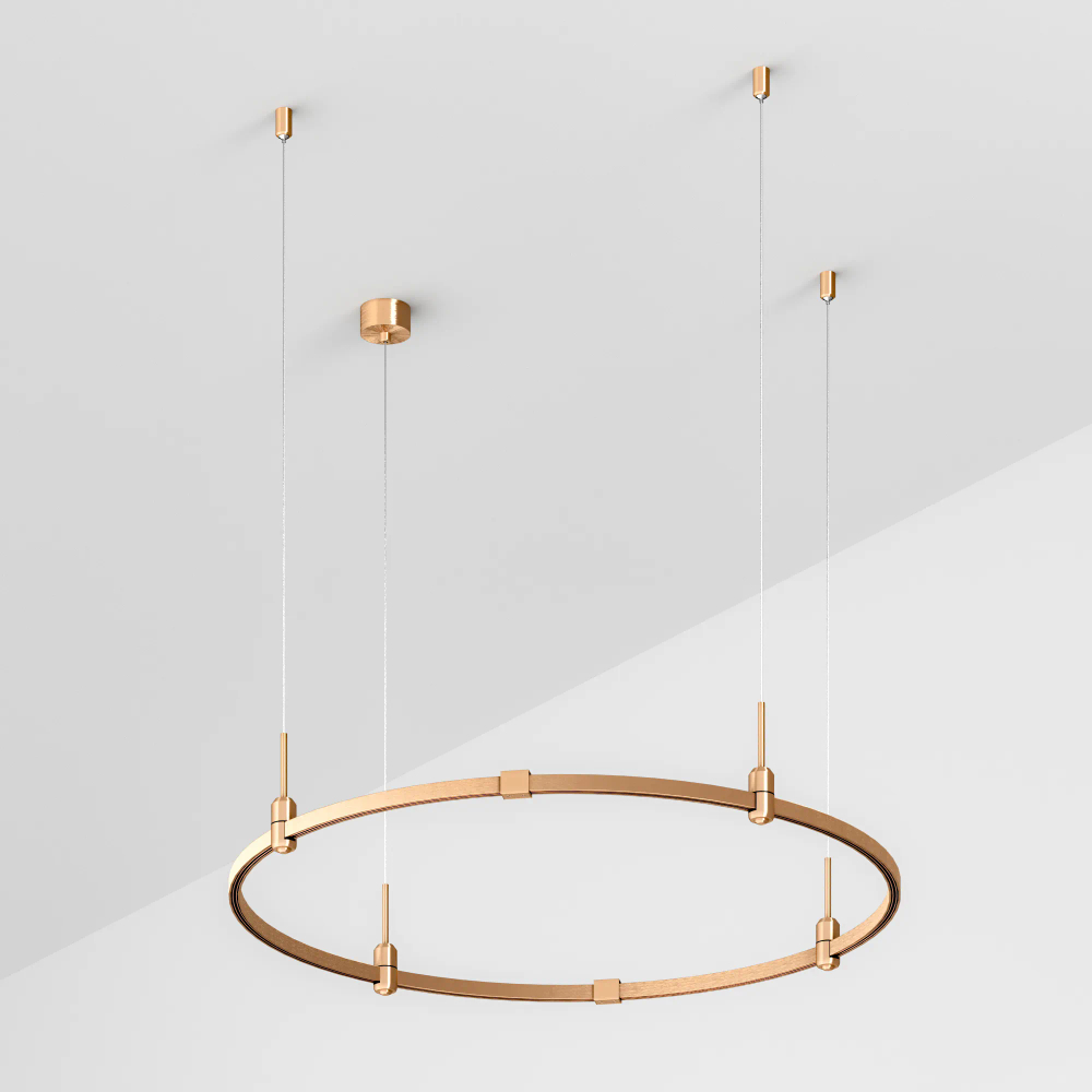 Основание ART-APRIORI-ROUND-HANG-R1000 (GD) (Arlight, IP20 Металл, 3 года) 048474