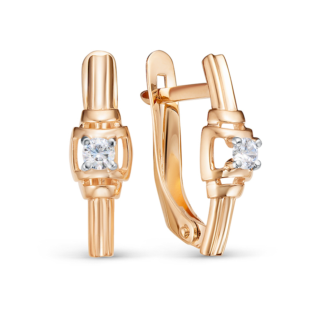 Серьги из золота 585 пробы
