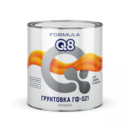 Грунт ГФ-21 Formula Q8 красно-коричневый (2,7кг)