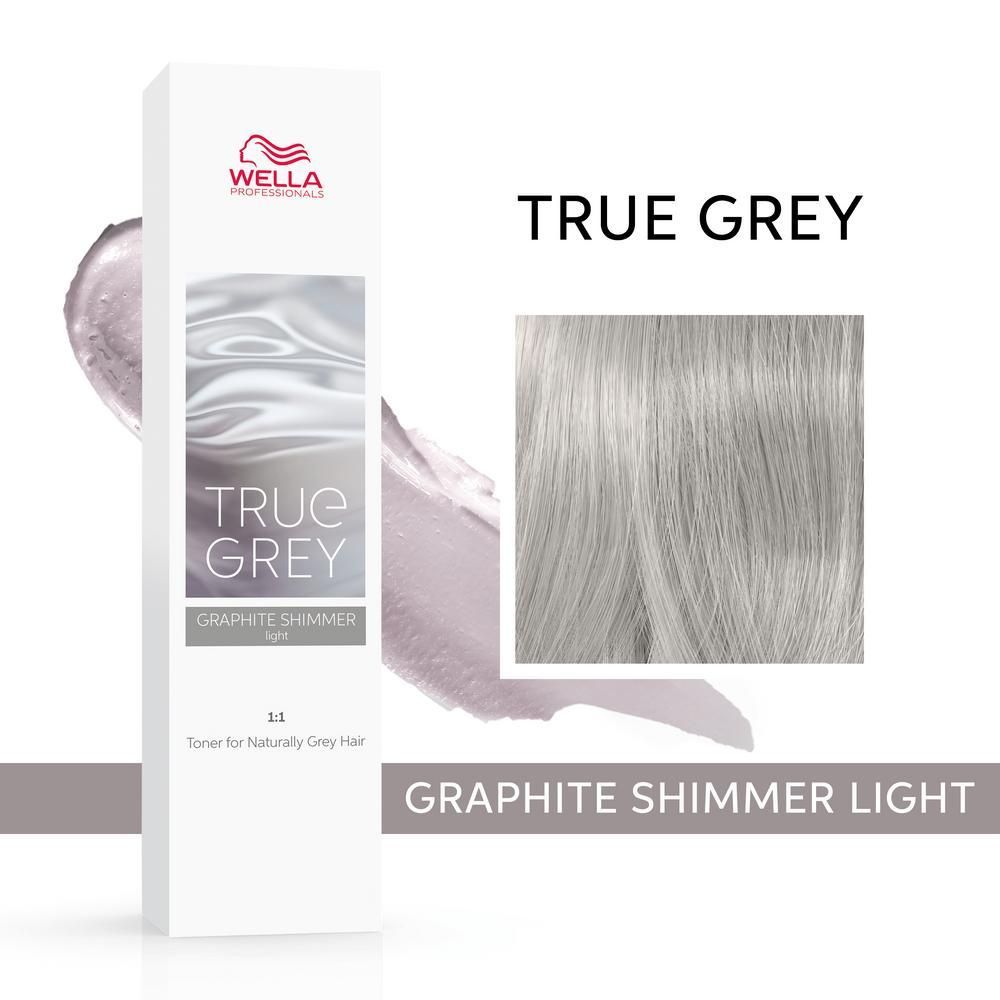 True Grey Тонер для натуральных седых волос Graphite Shimmer Light 60мл