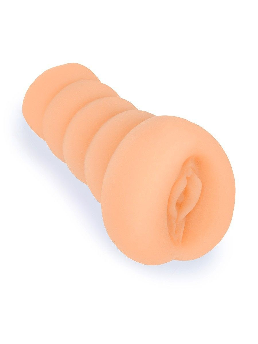 Телесный мастурбатор в виде вагины с узким входом (Цвет: телесный)