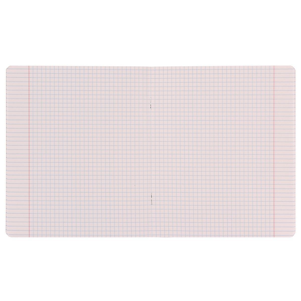 Тетрадь школьная А5 24л клетка, голубая "Классика Bright" (Erich Krause)