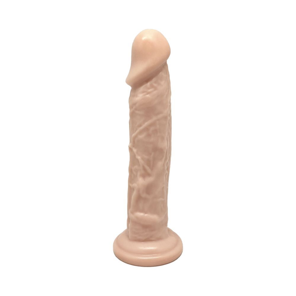 Adrien Lastic Booom 19,3 см – телесный реалистичный фаллоимитатор на присоске из TPE