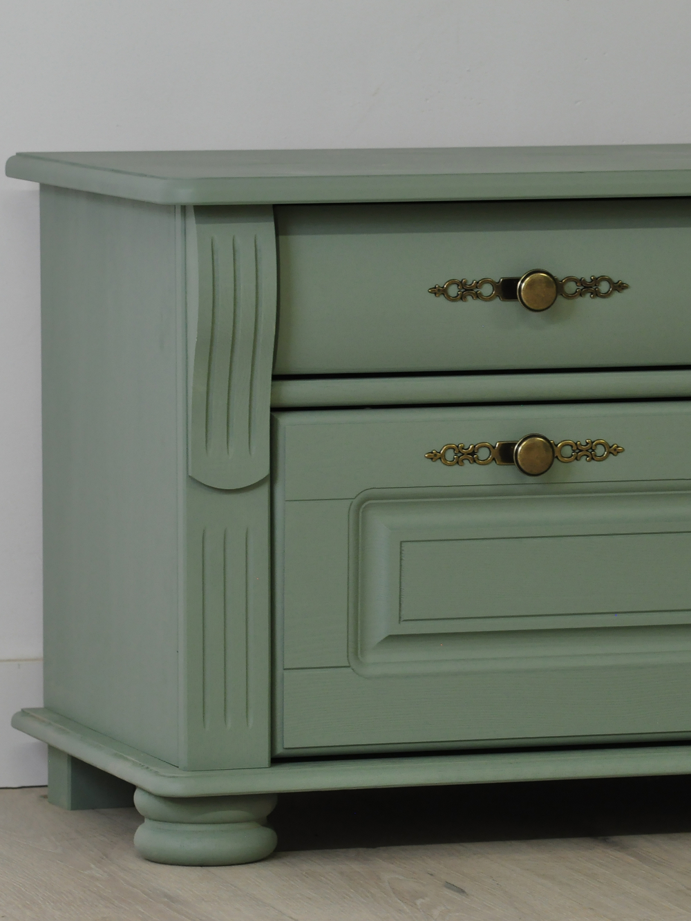 Скамья в прихожую Сюзанна из сосны, обувница