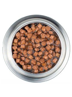 Влажный корм Мнямс На каждый день Кусочки в соусе с телятиной для щенков «ПРАВИЛЬНОЕ РАЗВИТИЕ» 400 г