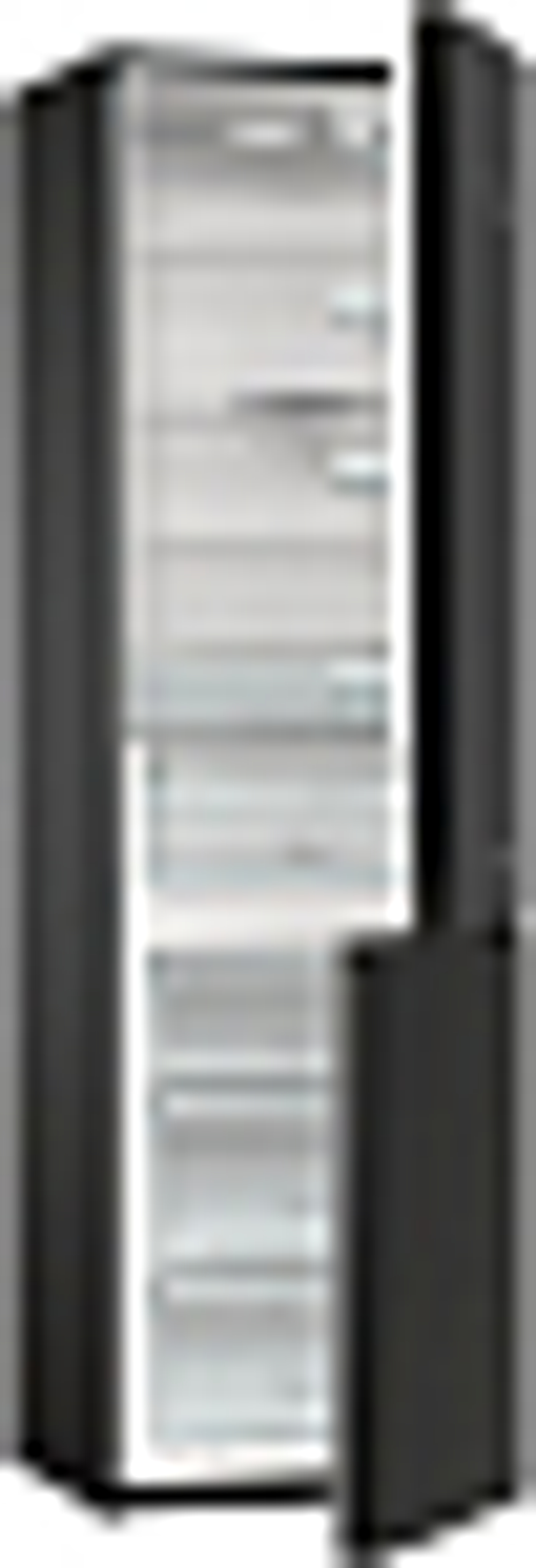 Отдельностоящий двухкамерный холодильник Gorenje RK6201SYBK
