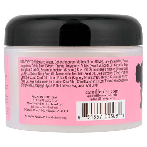 Camille Rose, Almond Jai® Twisting Butter, масло для скручивания в виде сладкого миндаля и меда, 240 мл (8 унций)