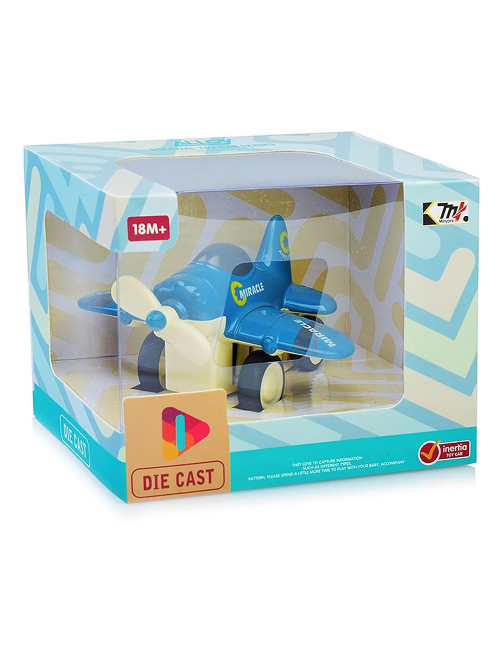 Игрушка Самолет цвет голубой (0783-264)