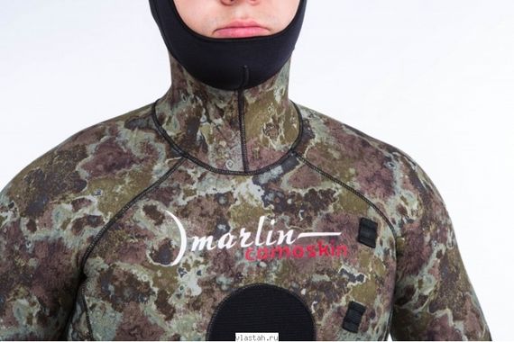 Гидрокостюм Marlin Camoskin Green 9 мм куртка