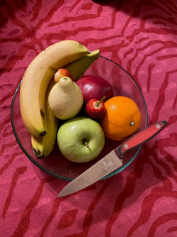 🏆Кухонный нож Alexander S AUS-8 Red G10