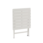 Стол садовый складной Torreta из алюминия с белой отделкой 70 x 70 см