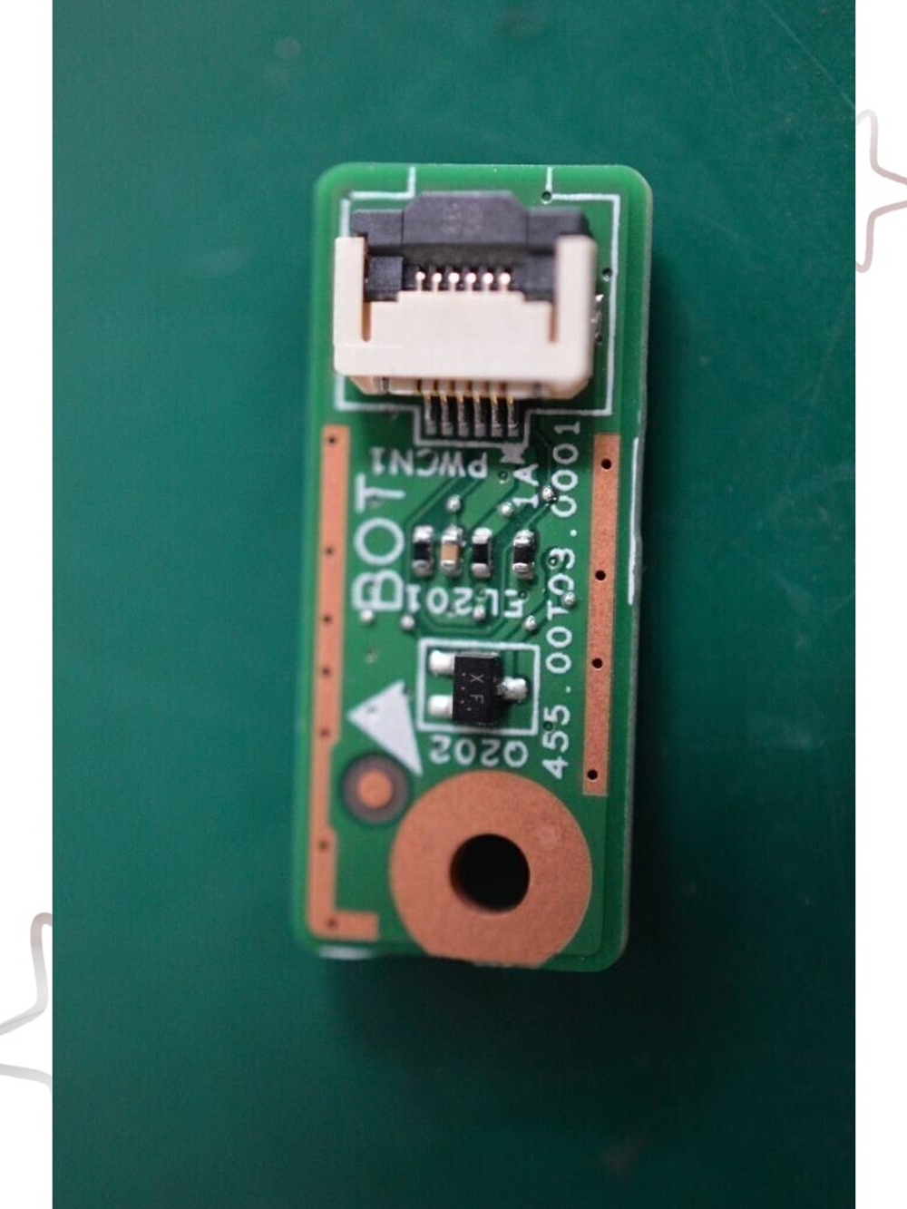 Плата питания с кнопкой включения для ноутбука Lenovo M50-70 (5C50G86326), оригинал