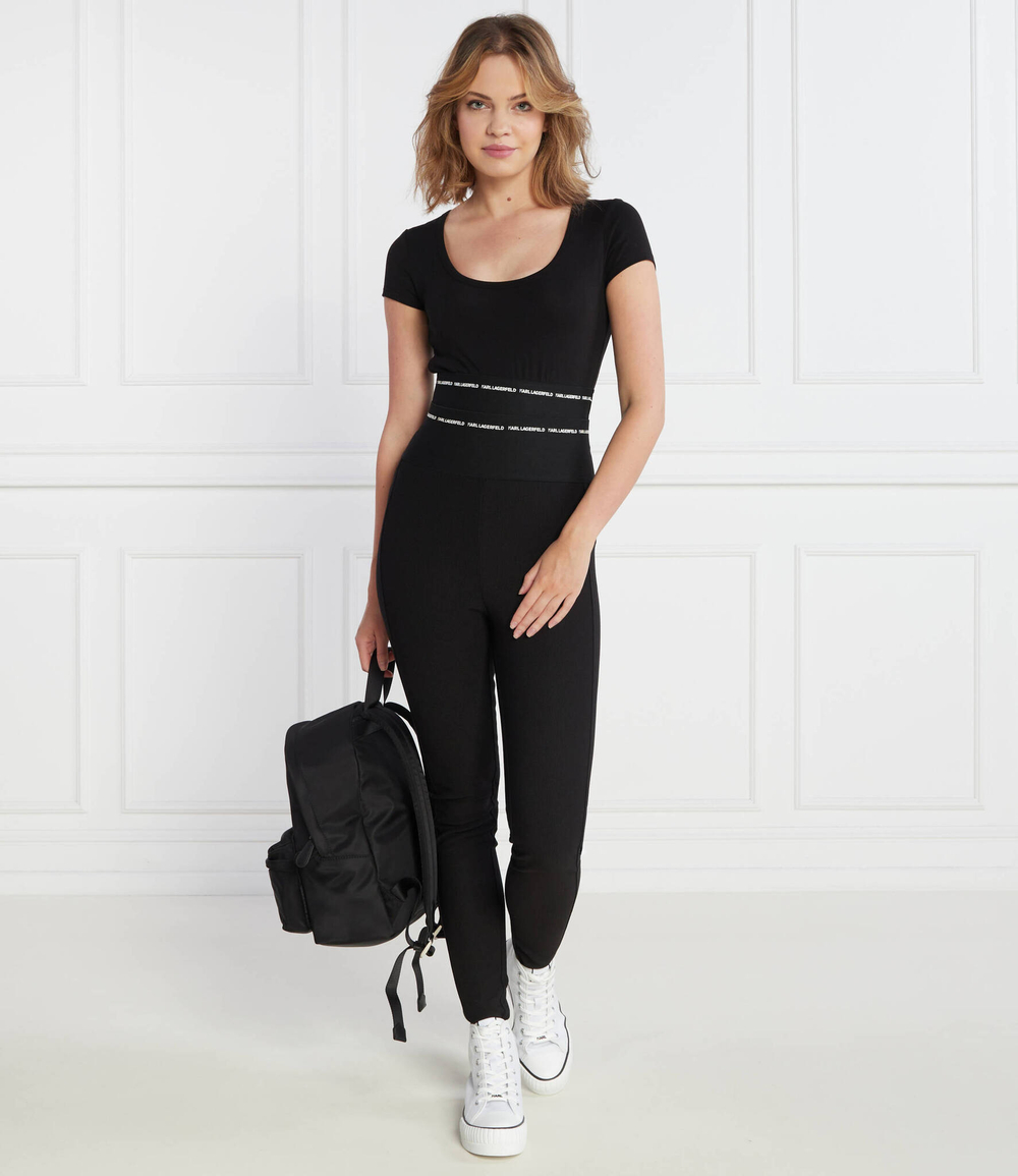 Леггинсы jersey punto Karl Lagerfeld - черный(235W1056)