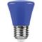 Лампа светодиодная Feron E27 1W синяя LB-372 25913