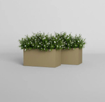 Кашпо, коллекция КОЛОР, форма ЭРКЕР