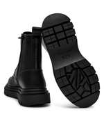 Кожаные высокие сапоги ENGLISH Armani Exchange - черный(XUM018 XV874)