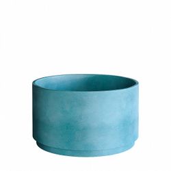 Кашпо CYLINDER XL CLOUDY BLUE D70 H45