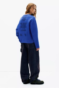 PULL&BEAR Футболка "Stranger Things ", синий