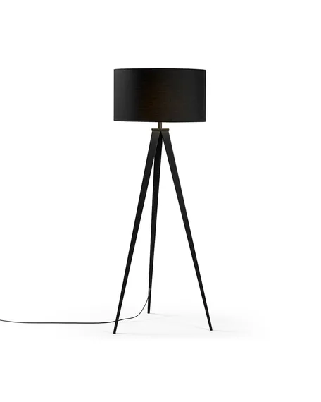 Торшер Uzagi черный