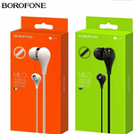 Гарнитура Borofone M24, вакуумные, разъем Jack, кабель 1.2 м Black