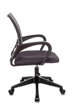 Кресло офисное TopChairs ST-Basic сетка/ткань серый
