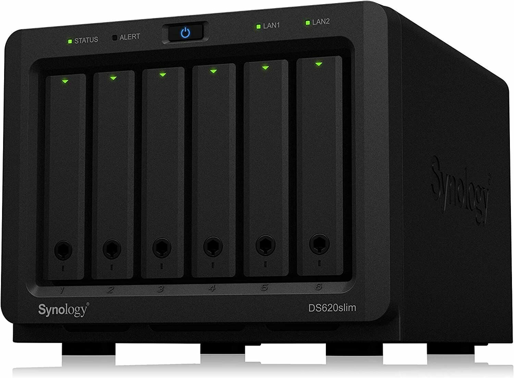 Сетевое хранилище Synology DS620slim