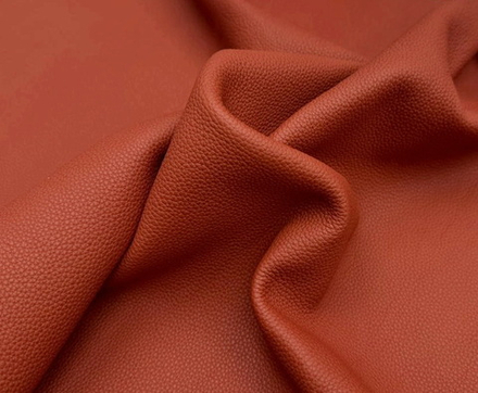 Castagnetto Soft Earth (1,3-1,5 мм), цв. Оранжевый, натуральная кожа