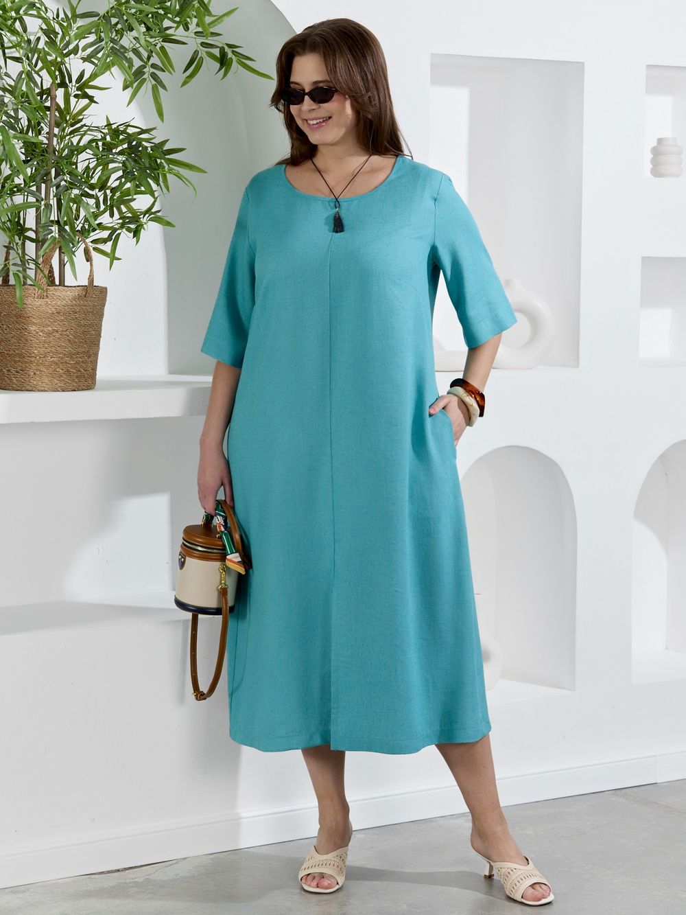 Платье Камео-1 Виотекс БИРЮЗОВЫЙ