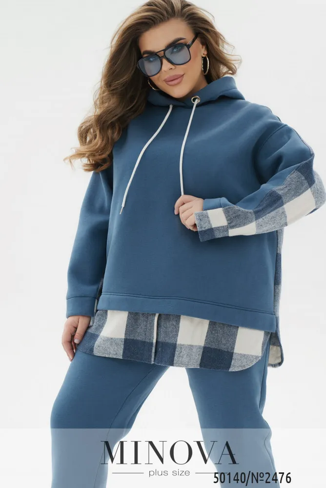 Костюм 2476-джинс Minova