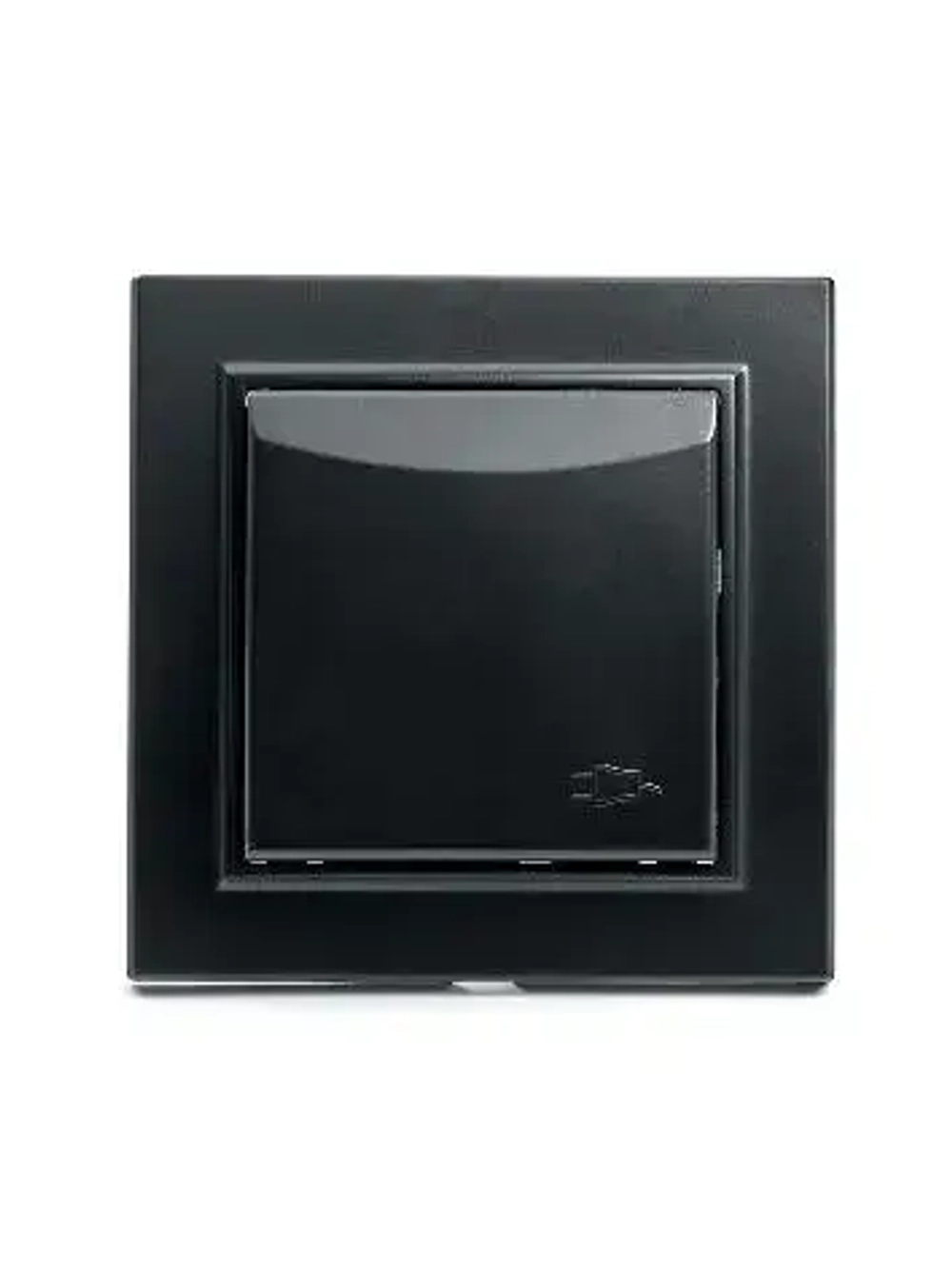 Розетка 1-местная c/з с крышкой STEKKER, PST16-9012-03, 250В, 16А, с защитной шторкой, серия Эрна, черный 39481