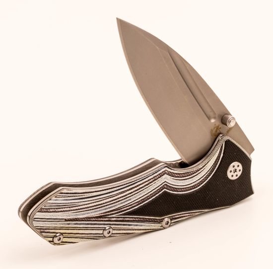 Складной нож Steelclaw Чужой Eli02 c клинком из стали 9Cr18MoV, рукоять G10