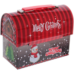 Банка жестяная «Снеговичок» 17*8,5*13см