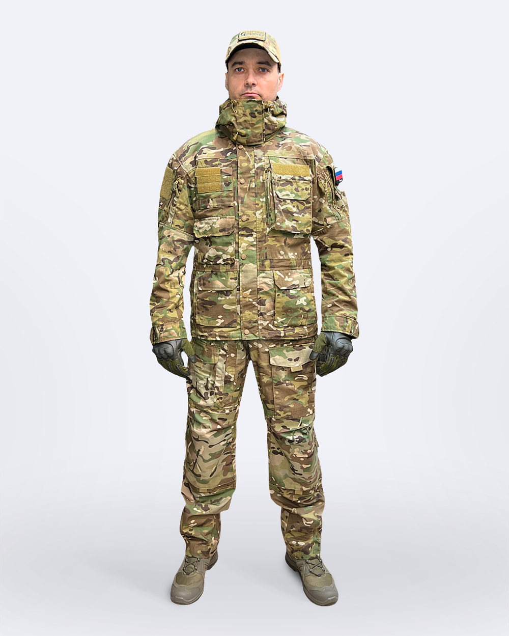 Костюм тактический Rescuer Мультикам (RipStop, MOLLE, демисезон)