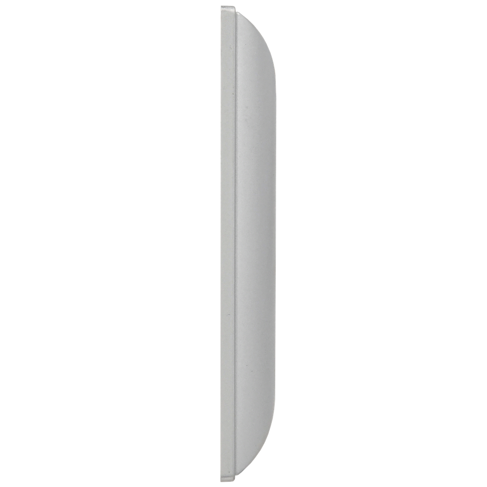 BRITE Рамка 1-местная РУ-1-Бр алюминий/алюминий IEK