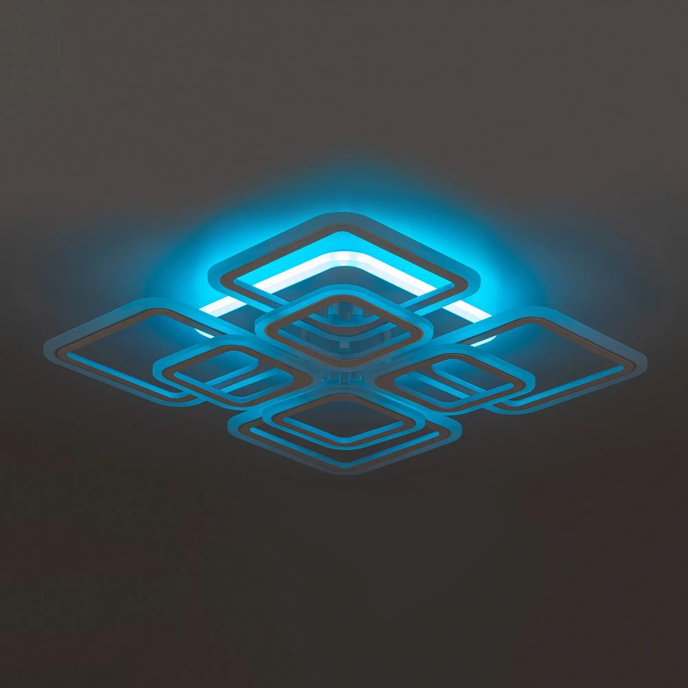 Citilux Марсель Смарт CL232A180E RGB Умная люстра Белая