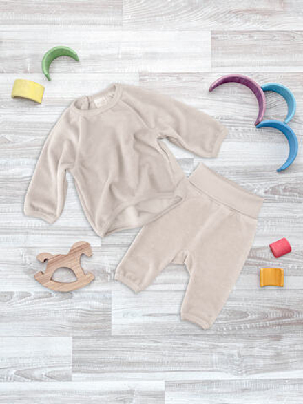 Велюровый комплект Mjölk White Sand