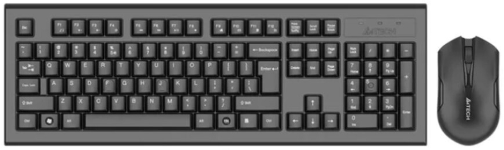 Клавиатура и мышь Wireless A4Tech 3000NS