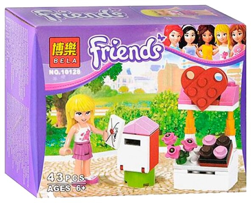 Конструктор Friends 10128 "Любовное письмо Стефани", 43 детали.