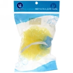 Мочалка-шар для тела полипропиленовая детская «Baby Boom - Дельфин», цвет желтый, 20гр, d-11см