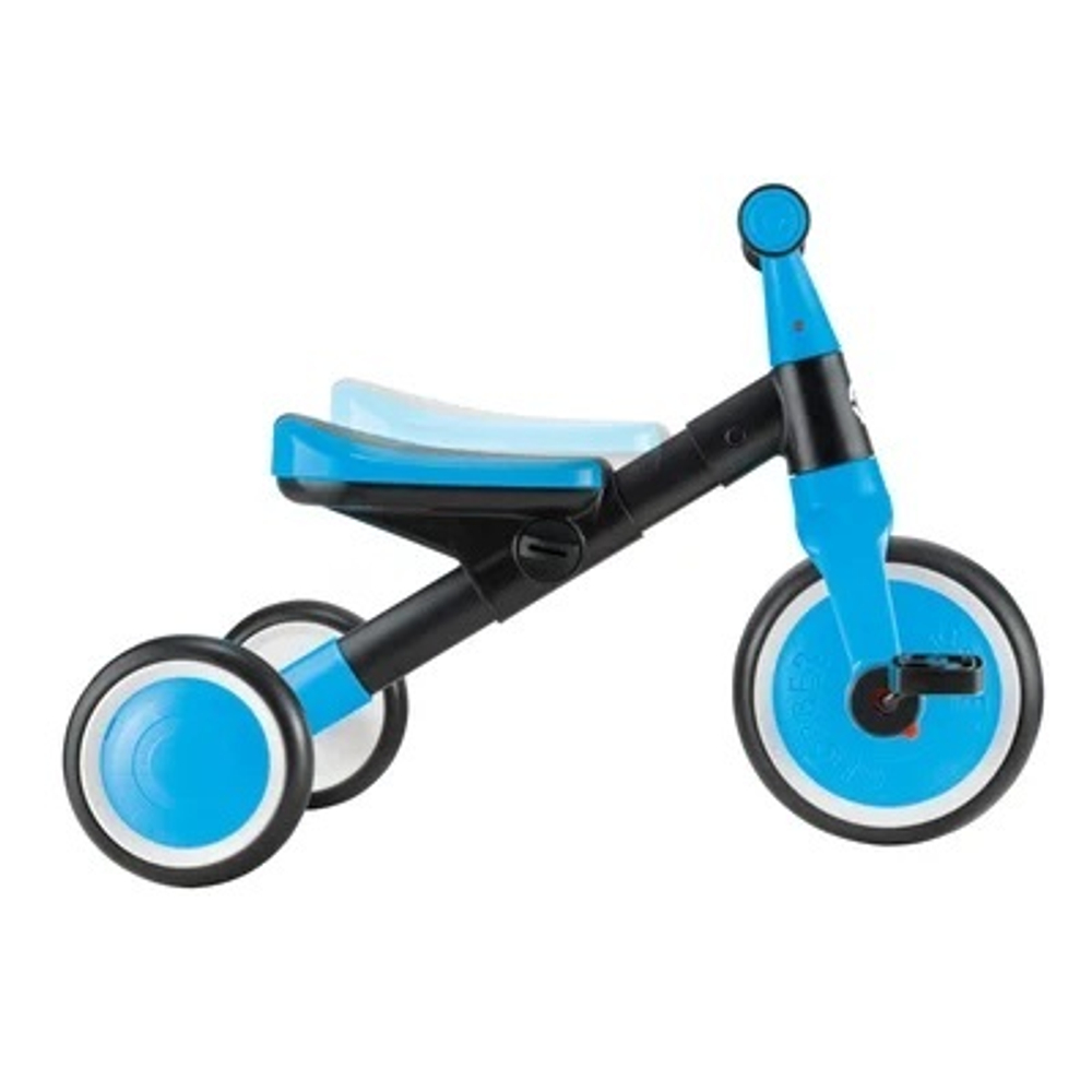 Трёхколёсный велосипед-беговел Globber Learning Trike 2 в 1 Sky Blue