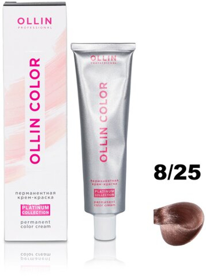 OLLIN COLOR Platinum Collection 8/25 100 мл Перманентная крем-краска для волос