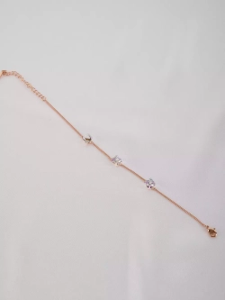 Браслет Миражи с сиреневыми кристаллами Swarovski
