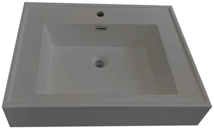 XLP2-60G Раковина каменная 60*50*12 см. серый
