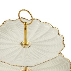 Этажерка сервировочная трехъярусная Gipfel Maliarda 40041