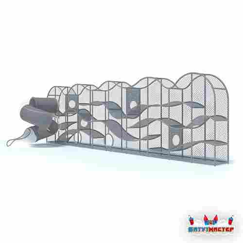 Плоский детский лабиринт «Сказочный Замок», 10×3,5×4 м