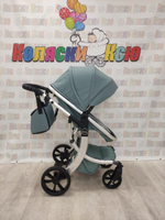 Коляска трансформер Farfello Aimile Original Autumn Аквамарин